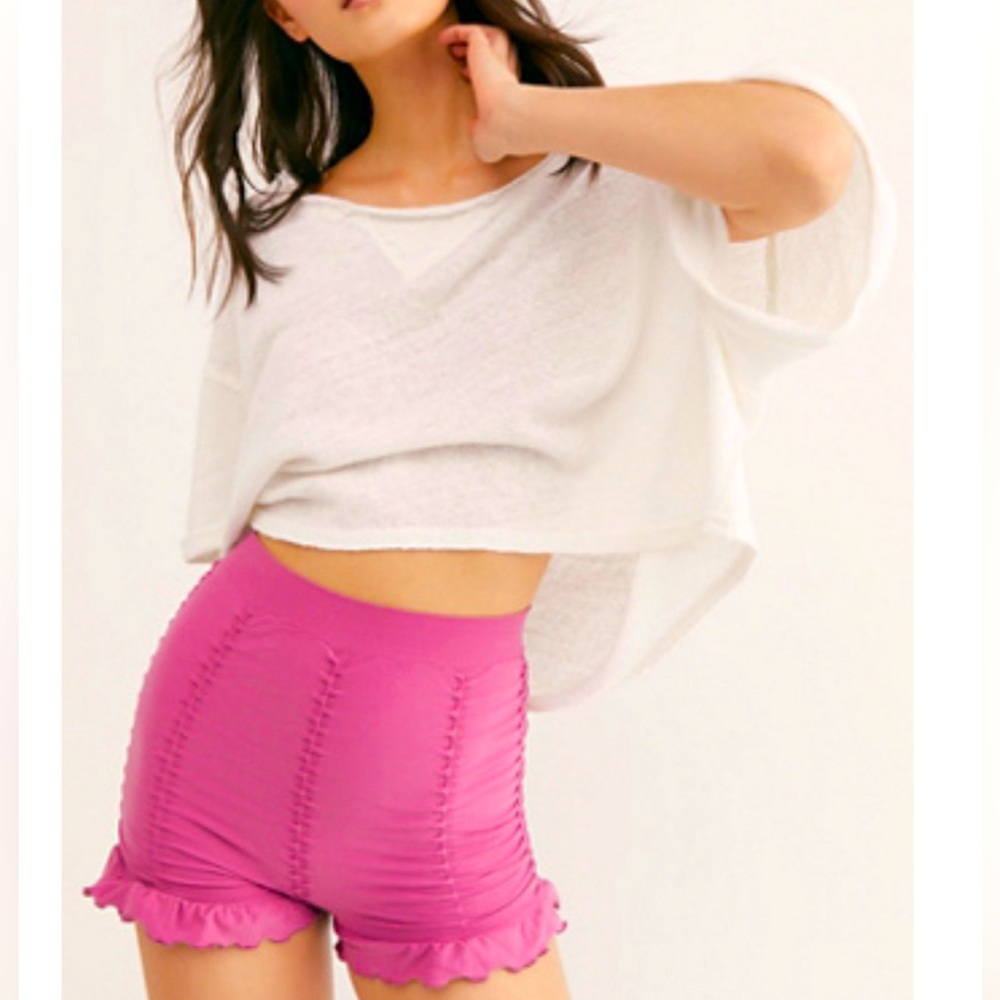 Free People Ruched Shorts 💖 XS